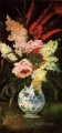 Vase with Gladioli and Lilac Vincent van Gogh